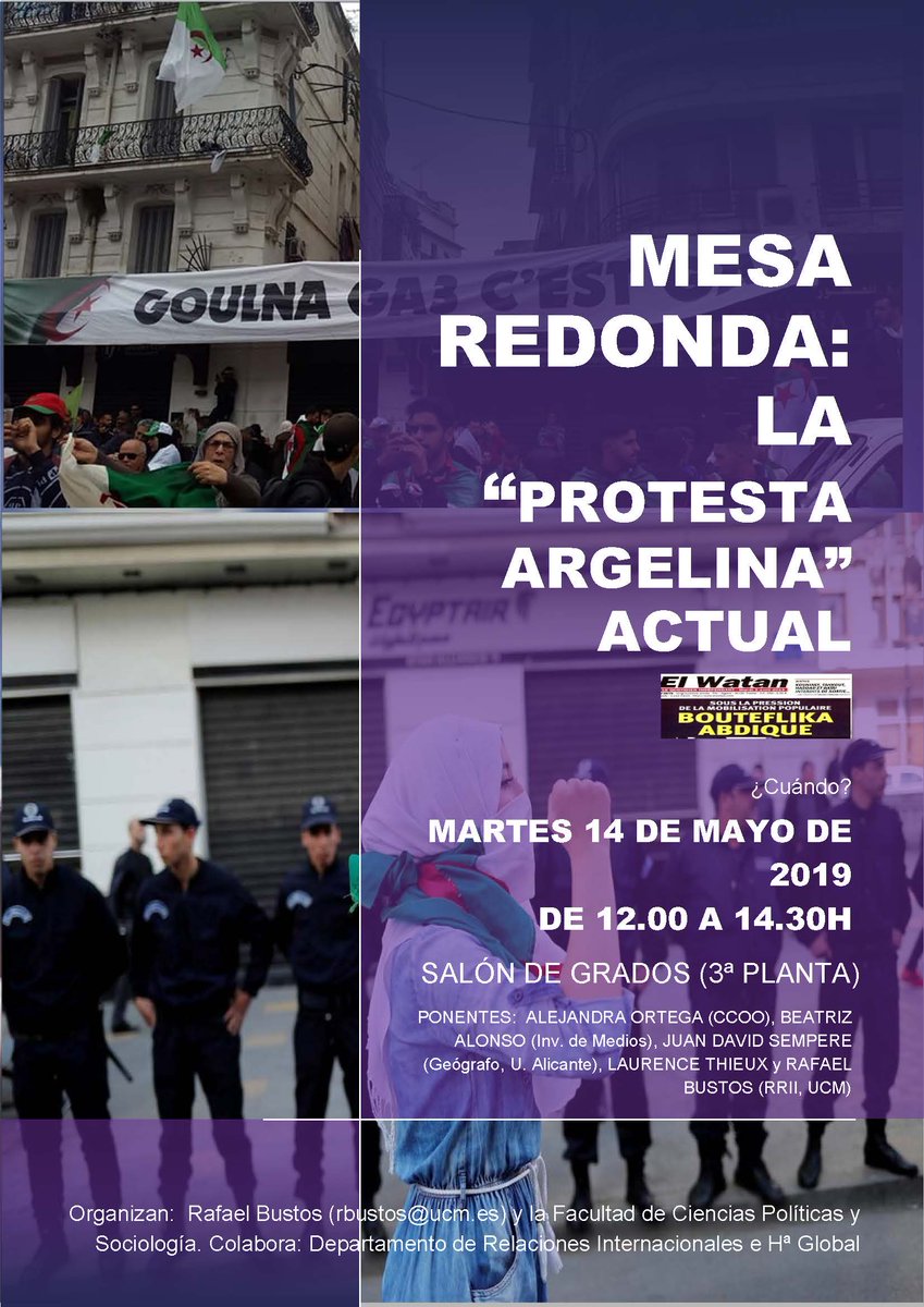 La protesta argelina actual