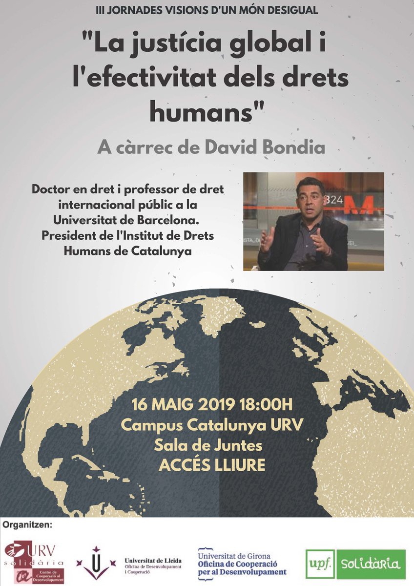 La justícia global i l’efectivitat dels Drets Humans