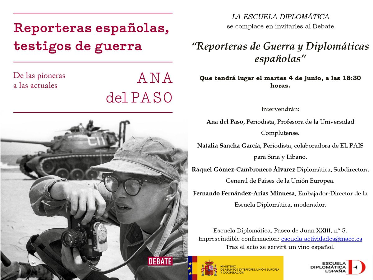 Reporteras de Guerra y Diplomáticas españolas