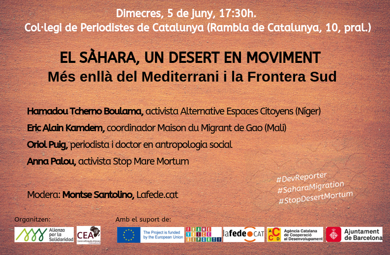 El Sàhara, un desert en moviment. Més enllà del Mediterrani i la frontera sud
