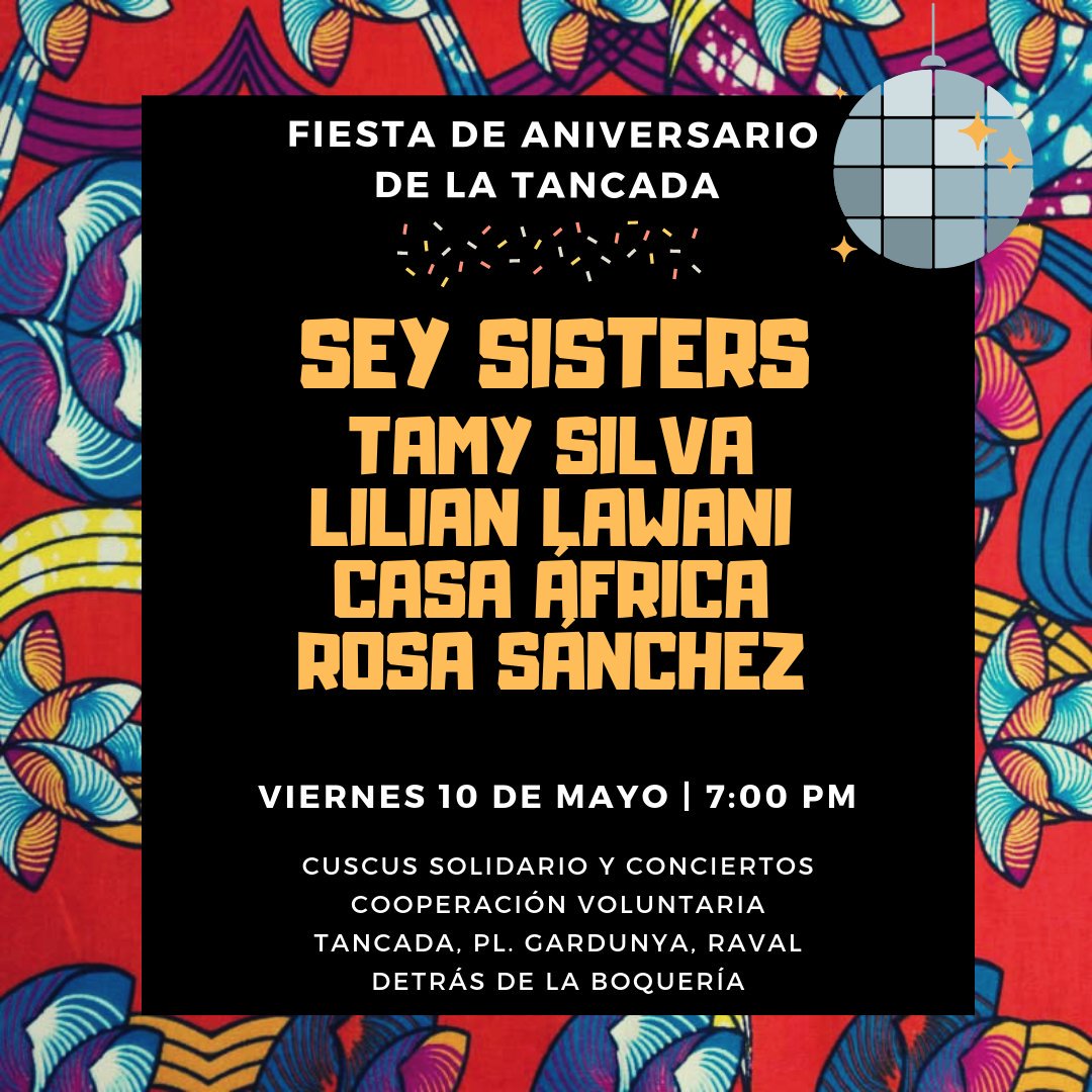 Fiesta de aniversario de la tancada