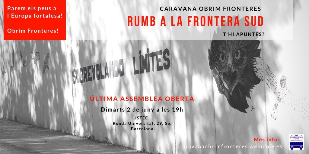 Assemblea oberta Caravana Obrim Fronteres