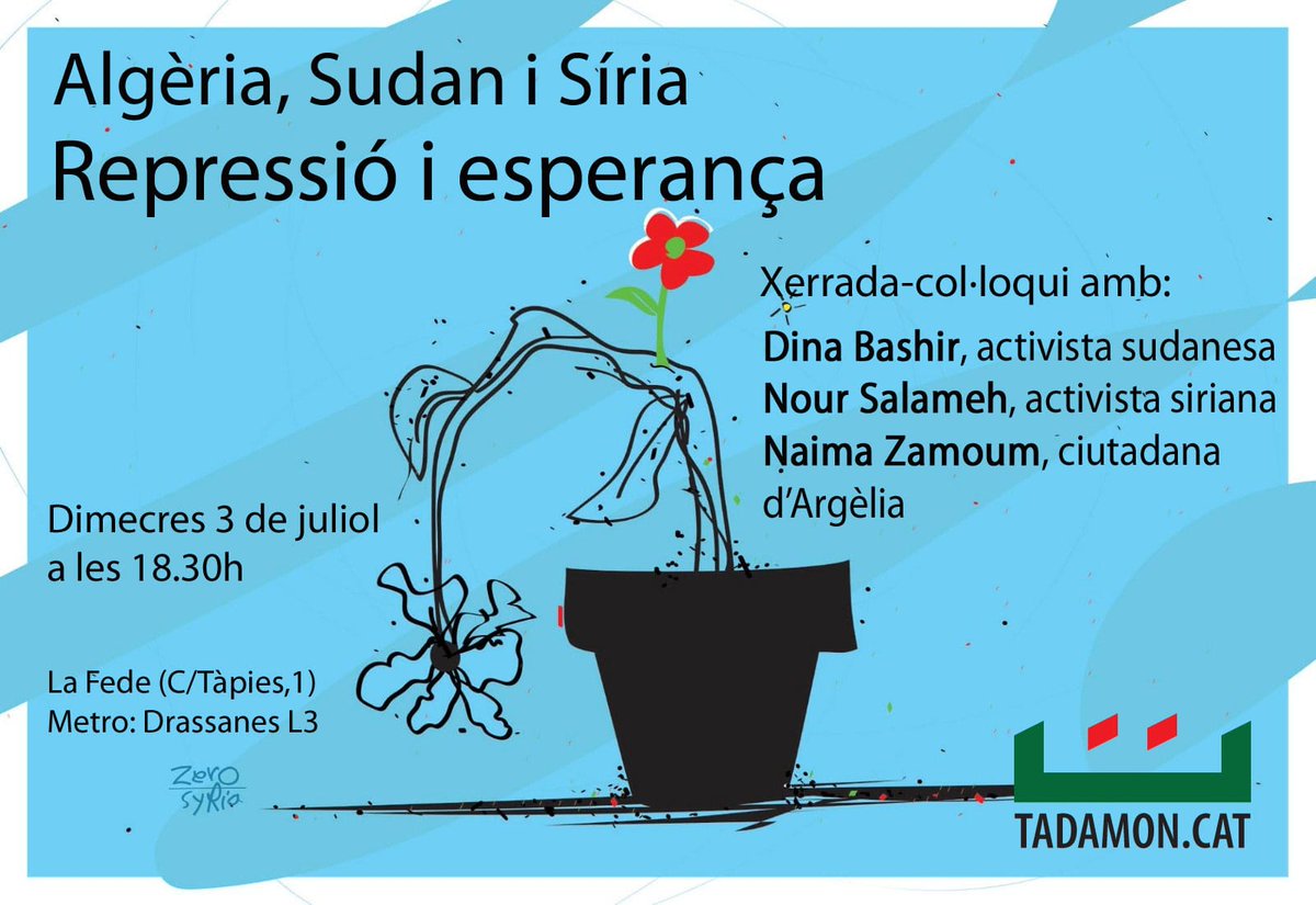 Algèria, Sudan i Síria. repressió i esperança