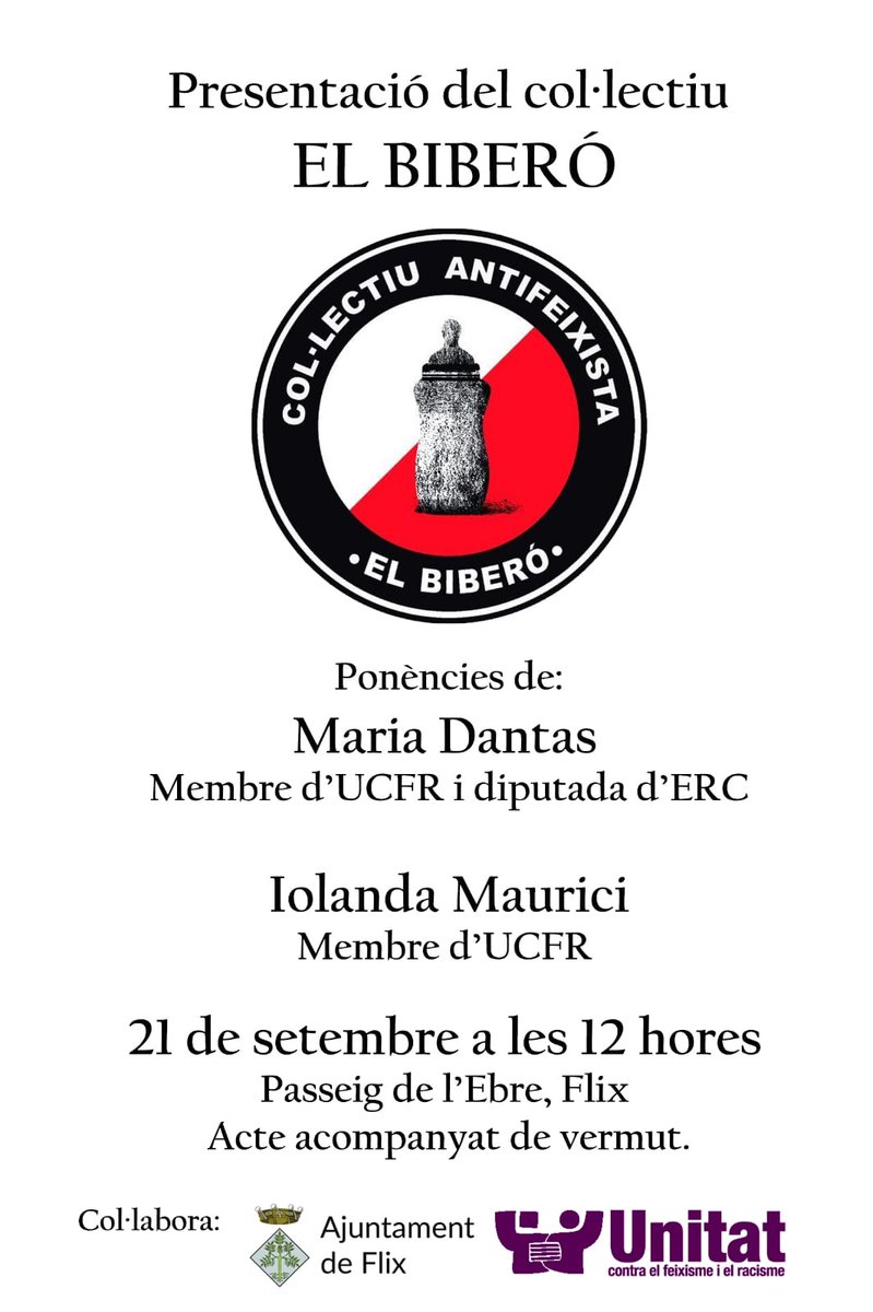 Presentació del col·leciu antifeixista, antiracista i feminista El Biberó