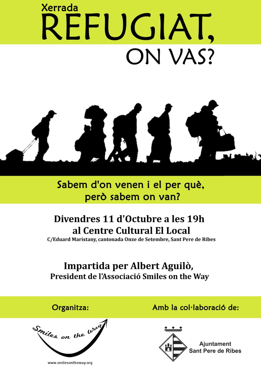Xerrada: Refugiat, on vas?
