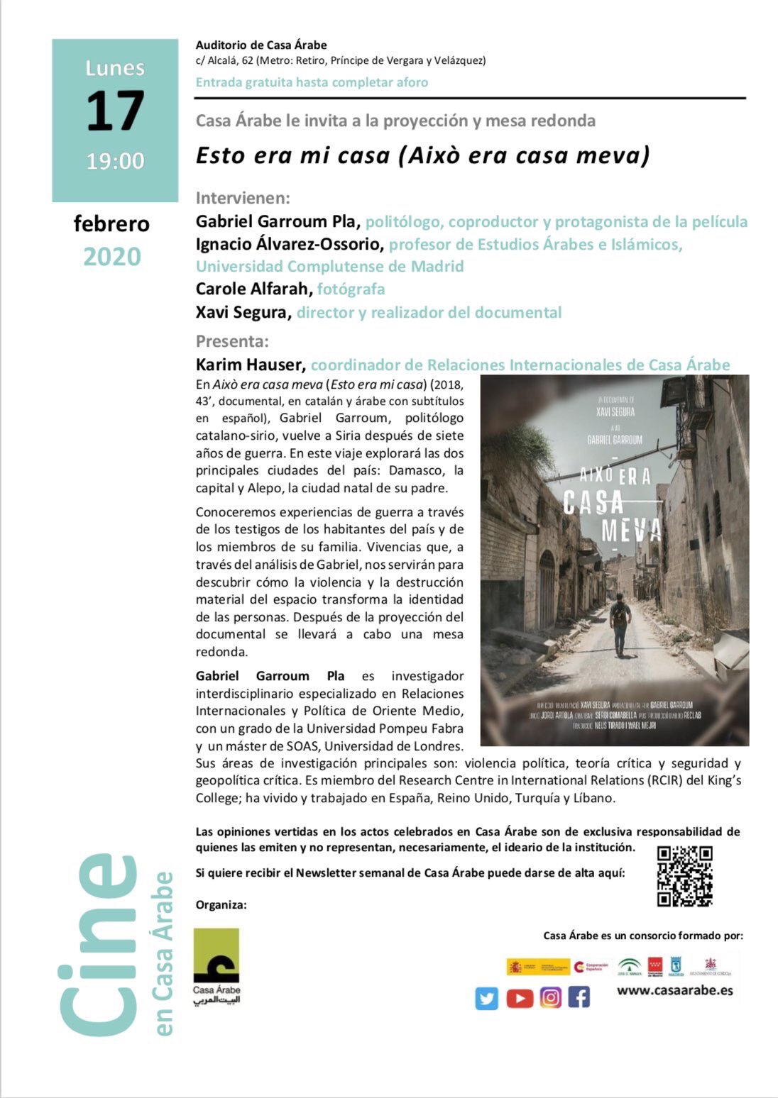 Projecció documental Això era casa meva