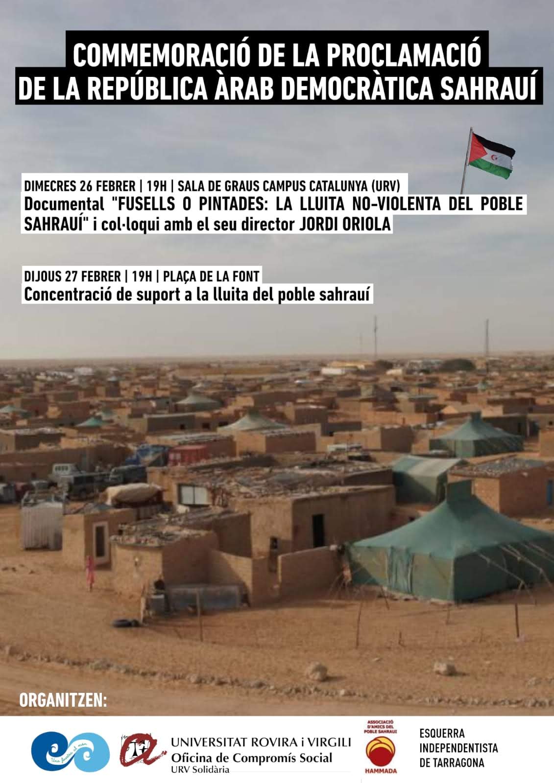 Commemoració de la proclamació de la República Àrab Democràtica Saharauí