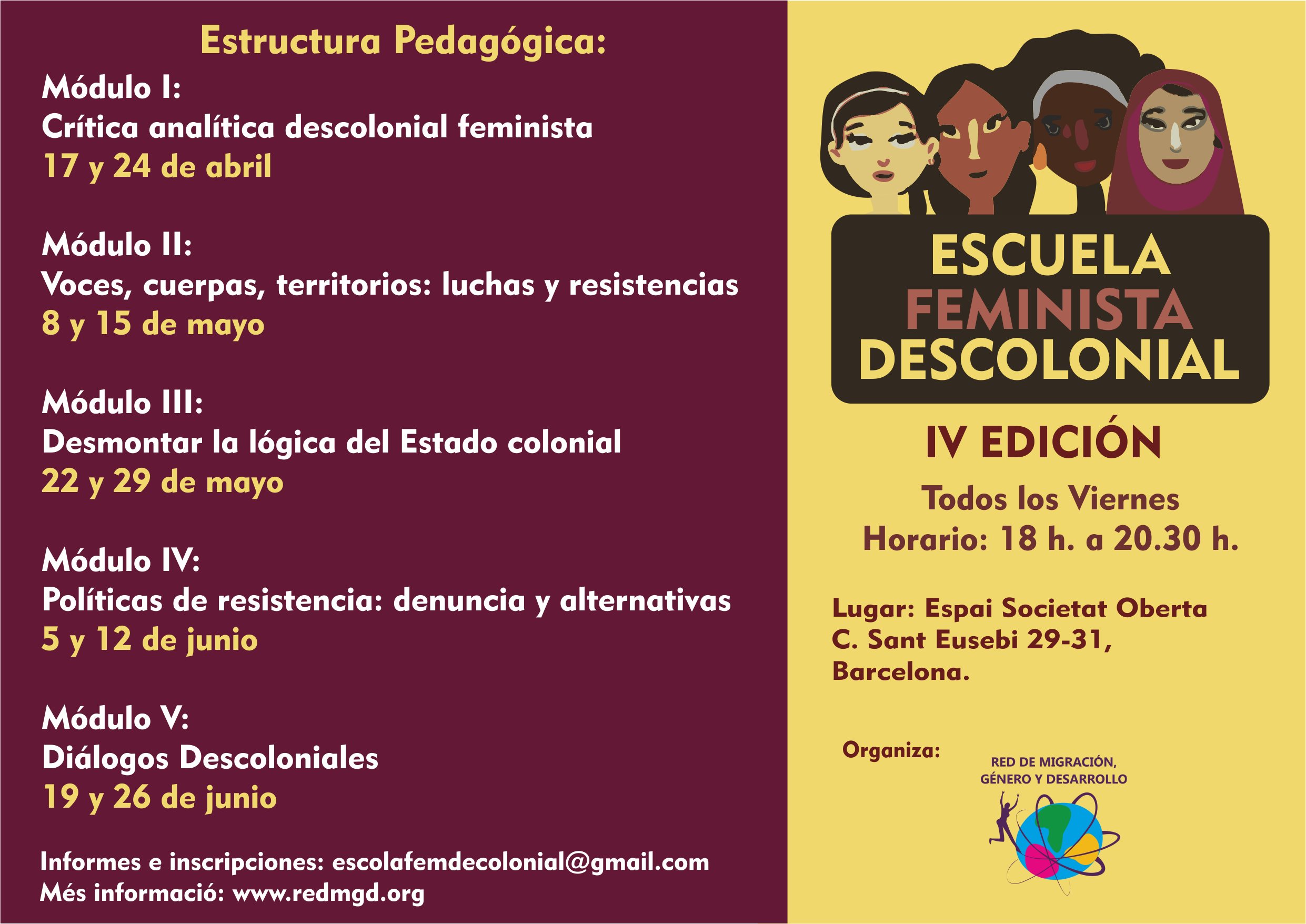 IV Edición de Escuela Feminista Descolonial