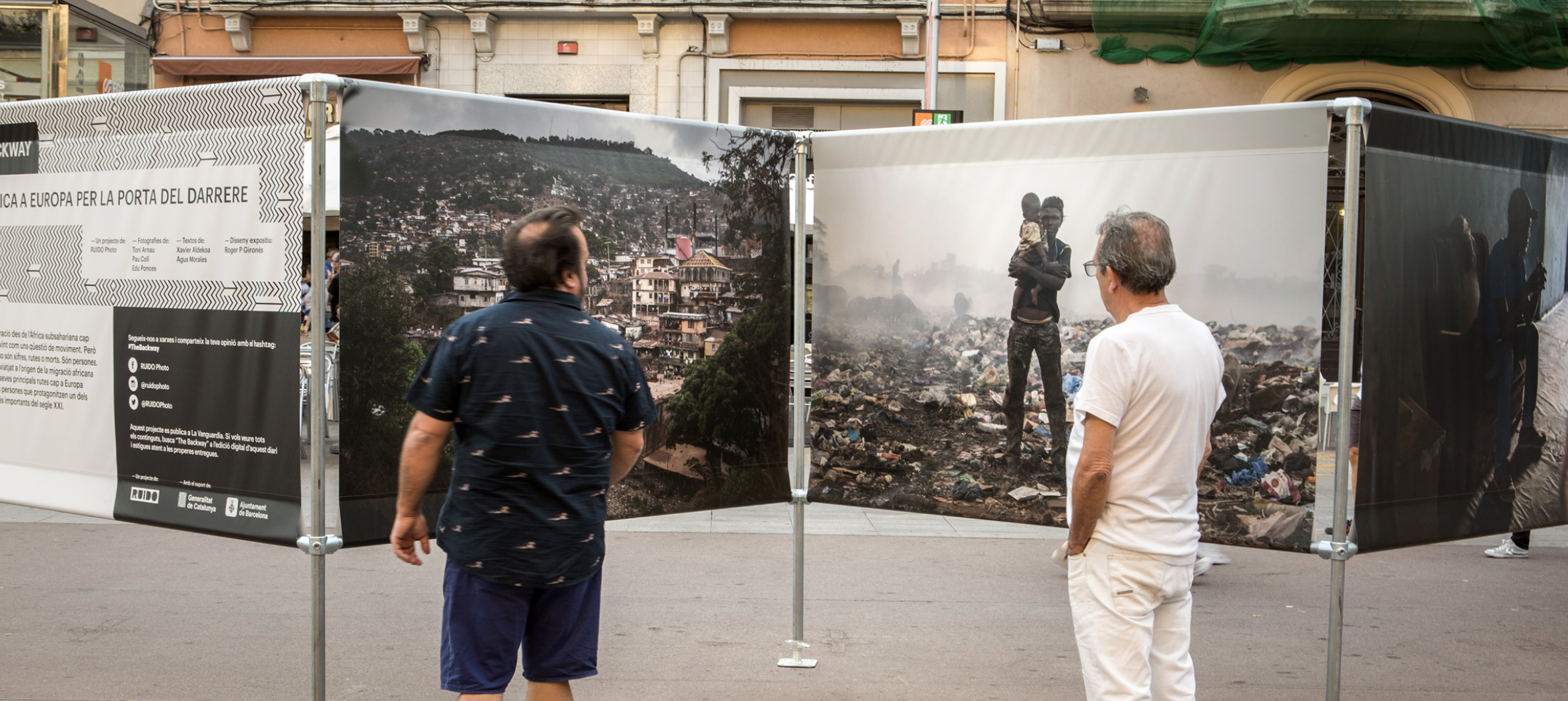 Exposició The Backway: de l’Àfrica a Europa per la porta del darrere.