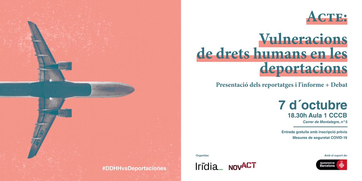 Presentació dels reportatges i l’informe i posterior debat: Vullneracions de drets humans en les deportacions