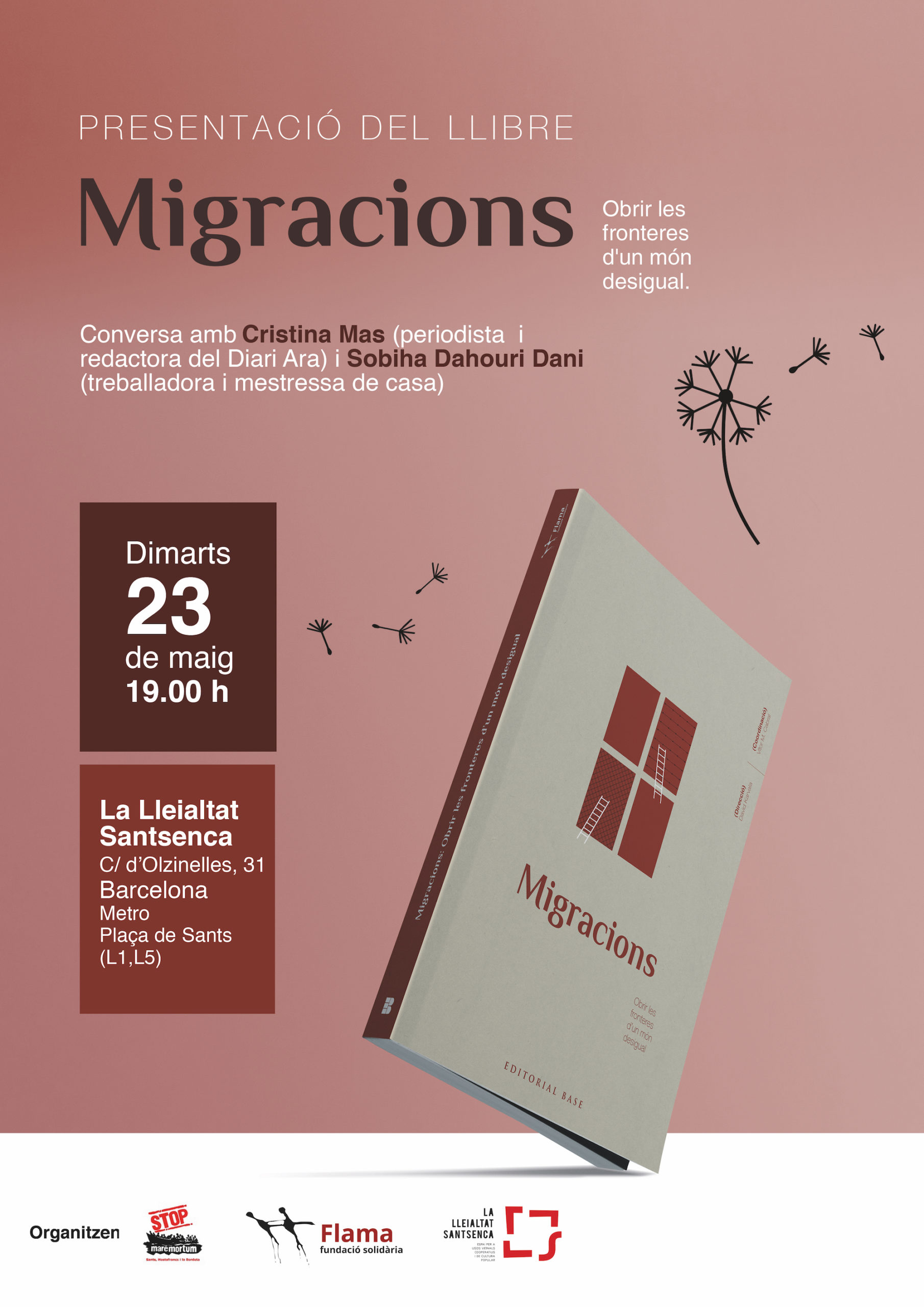 Presentació a Barcelona del llibre ‘Migracions. Obrir les fronteres d’un món desigual’
